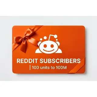 Купить Reddit Subscribers | 100 units to 100M | Instant Delivery *Read Description*