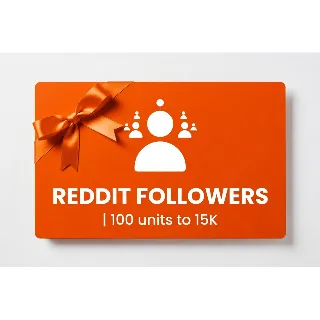 Купить Reddit Followers | 100 units to 15K | Instant Delivery *Read Description*
