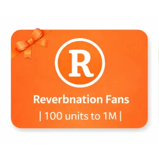 Купить Reverbnation Fans | 100 units to 1M | Instant Delivery *Read Description*