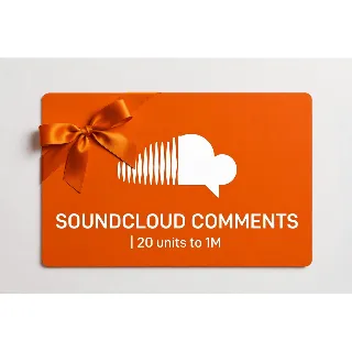 Купить SoundCloud Comments | 20 units to 1M | Instant Delivery *Read Description*