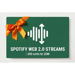 Купить Spotify Web 2.0 Streams | 500 units to 20M | Instant Delivery *Read Description*