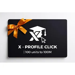 Купить X/Twitter Profile Click | 100 units to 100M | Instant Delivery *Read Description*