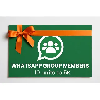 Купить Whatsapp Group Members | 10 units to 5K | Instant Delivery *Read Description*