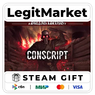 Купить CONSCRIPT Deluxe Edition / Steam АВТО / РУ + МИР