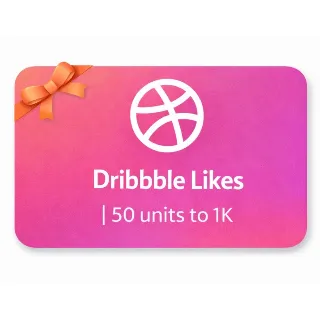 Купить Dribble Likes | 50 units to 1K | Instant Delivery *Read Description*