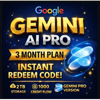 Купить Ссылка для активации Google Gemini Pro на 3 месяца | Быстрая доставка |