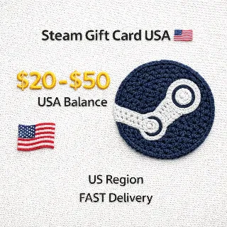 Купить 🎮 Steam Gift Card США 🇺🇸 | $20-$50 | US Регион | Быстрая доставка
