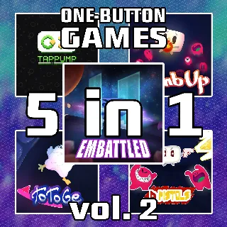 Купить One Button Games 5-in-1 vol. 2 | XBOX | На любой аккаунт