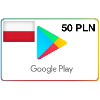 Купить 50 PLN - Google Play Poland (Официальный КЛЮЧ) - ПОЛЬША