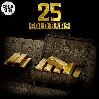 Купить One Time Special Offer: 25 Gold Bars | XBOX | На любой аккаунт
