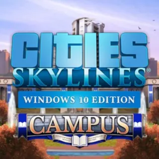 Купить Cities: Skylines - Campus (Win 10) | PC | На любой аккаунт