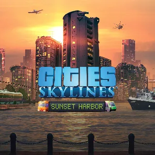Купить Cities: Skylines Remastered - Sunset Harbor | XBOX | На любой аккаунт