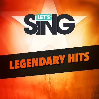 Купить Let's Sing - Legendary Hits Song Pack | XBOX | На любой аккаунт