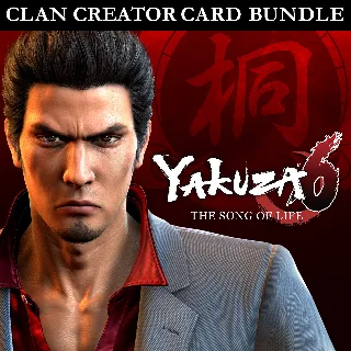 Купить Yakuza 6: Song of Life for Windows 10 Clan Creator Card Bundle | PC | На любой аккаун