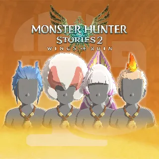 Купить Monster Hunter Stories 2: Wings of Ruin - Rider Hairstyle Bundle | XBOX | На любой ак