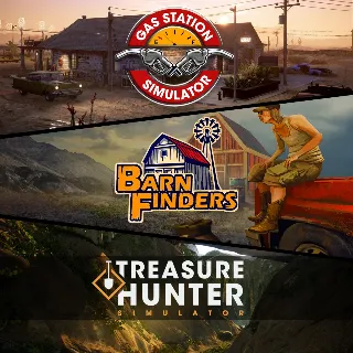 Купить Gas Station Simulator + Barn Finders + Treasure Hunter Simulator BUNDLE | XBOX | На л