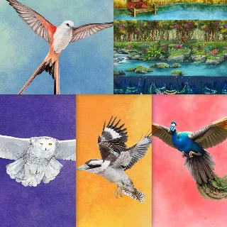 Купить Wingspan + European + Oceania + Asia + Decorative Packs | XBOX+PC | На любой аккаунт