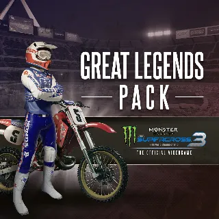 Купить Monster Energy Supercross 3 - Great Legends Pack | XBOX | На любой аккаунт