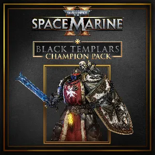 Купить Warhammer 40,000: Space Marine 2 - Black Templars Champion Pack | XBOX+PC | На любой