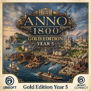 Купить Anno 1800 Gold Edition Year 5 (Ubisoft Ключ)