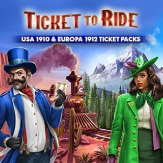 Купить Ticket to Ride®: USA 1910  Europa 1912 Ticket Packs | XBOX | На любой аккаунт