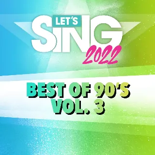 Купить Let's Sing 2022 Best of 90's Vol. 3 Song Pack | XBOX | На любой аккаунт