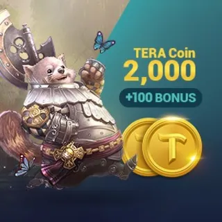 Купить [NA/EU] TERA Coin 2,000 (+100 BONUS) | XBOX | На любой аккаунт