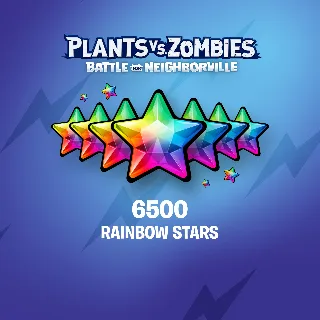 Купить Plants vs. Zombies: Battle for Neighborville™ – 5000 (+1500 Bonus) Rainbow Stars | XB