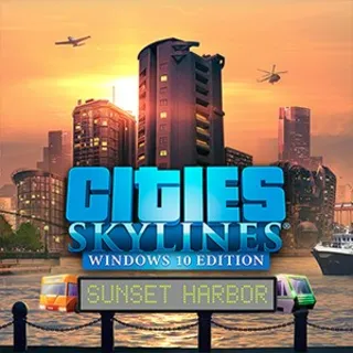 Купить Cities: Skylines - Sunset Harbor (Win 10) | PC | На любой аккаунт