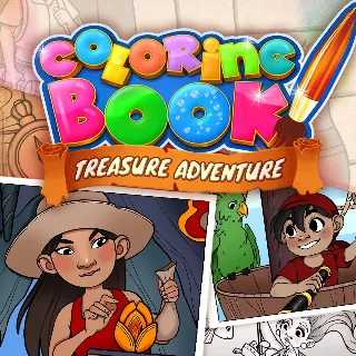 Купить Coloring Book: Treasure Adventure | XBOX+PC | На любой аккаунт