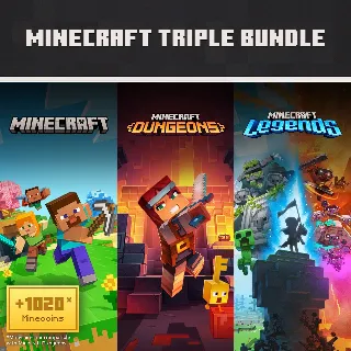 Купить Minecraft Triple Bundle | XBOX | На любой аккаунт