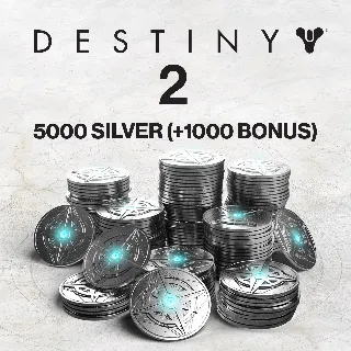Купить 5000 (+1000 Bonus) Destiny 2 Silver (PC) | PC | На любой аккаунт