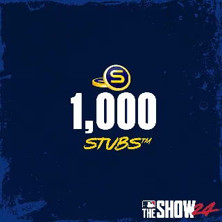 Купить 1,000 Stubs™ for MLB® The Show™ 24 | XBOX | На любой аккаунт