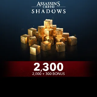 Купить Helix Credits Medium Pack (2,300) - Assassin's Creed Shadows | XBOX | На любой аккаун