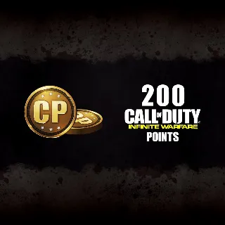 Купить 200 Call of Duty®: Infinite Warfare Points | XBOX | На любой аккаунт