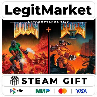 Купить DOOM + DOOM II / Steam АВТО / РУ + МИР