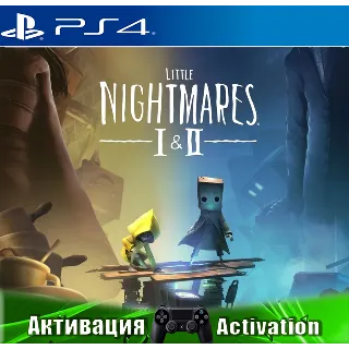 Купить 🎮 Little Nightmares I + II (PS4/RUS) Активация ✅