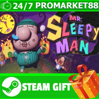 Купить ️ВСЕ СТРАНЫ+РОССИЯ Mr. Sleepy Man STEAM GIFT