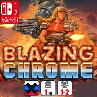 Купить Blazing Chrome | Nintendo Switch 1/2