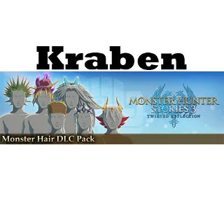 Купить Набор вдохновленных монстрами причесок Monster Hunter Stories 3: Twisted Reflection