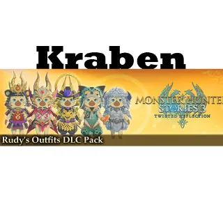 Купить Monster Hunter Stories 3: Twisted Reflection - Набор дополнительных костюмов для Руди