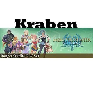 Купить Monster Hunter Stories 3: Twisted Reflection - Набор костюмов для рейнджеров