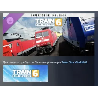 Купить Train Sim World® 6: Expert DB BR 145 Loco Add-On DLC АВТОДОСТАВКА STEAM РОССИЯ