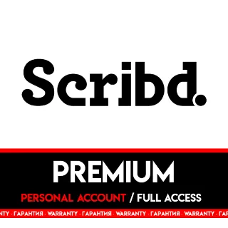 Купить SCRIBD / 1 МЕСЯЦ / ПОЛНЫЙ ДОСТУП / СКРИБД / ГАРАНТИЯ