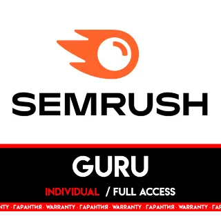 Купить SEMRUSH GURU / 14 ДНЕЙ / ПОЛНЫЙ ДОСТУП / СЕМРАШ / ГАРАНТИЯ