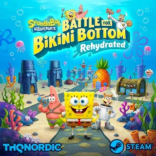 Купить SpongeBob SquarePants: Battle for Bikini Bottom - Rehydrated (Steam Ключ)