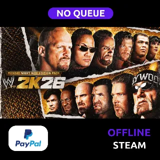 Купить WWE 2K26 Monday Night War Edition ALL DLC + 2K25 ⚡ NO QUEUE ⚡ PAYPAL