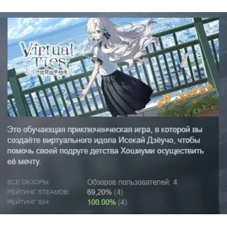 Купить Virtual Ties 〜ヰ世界情緒夢想曲〜 АВТОДОСТАВКА STEAM GLOBAL МГНОВЕННО ЛИЦЕНЗИЯ