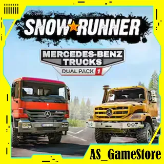 Купить ⚫ ️SnowRunner - Mercedes-Benz Trucks Dual Pack 1 | ПК Epic Games EGS
