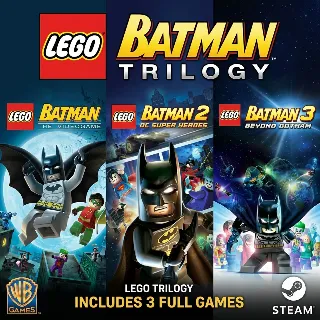 Купить LEGO Batman Trilogy (Steam Ключ)